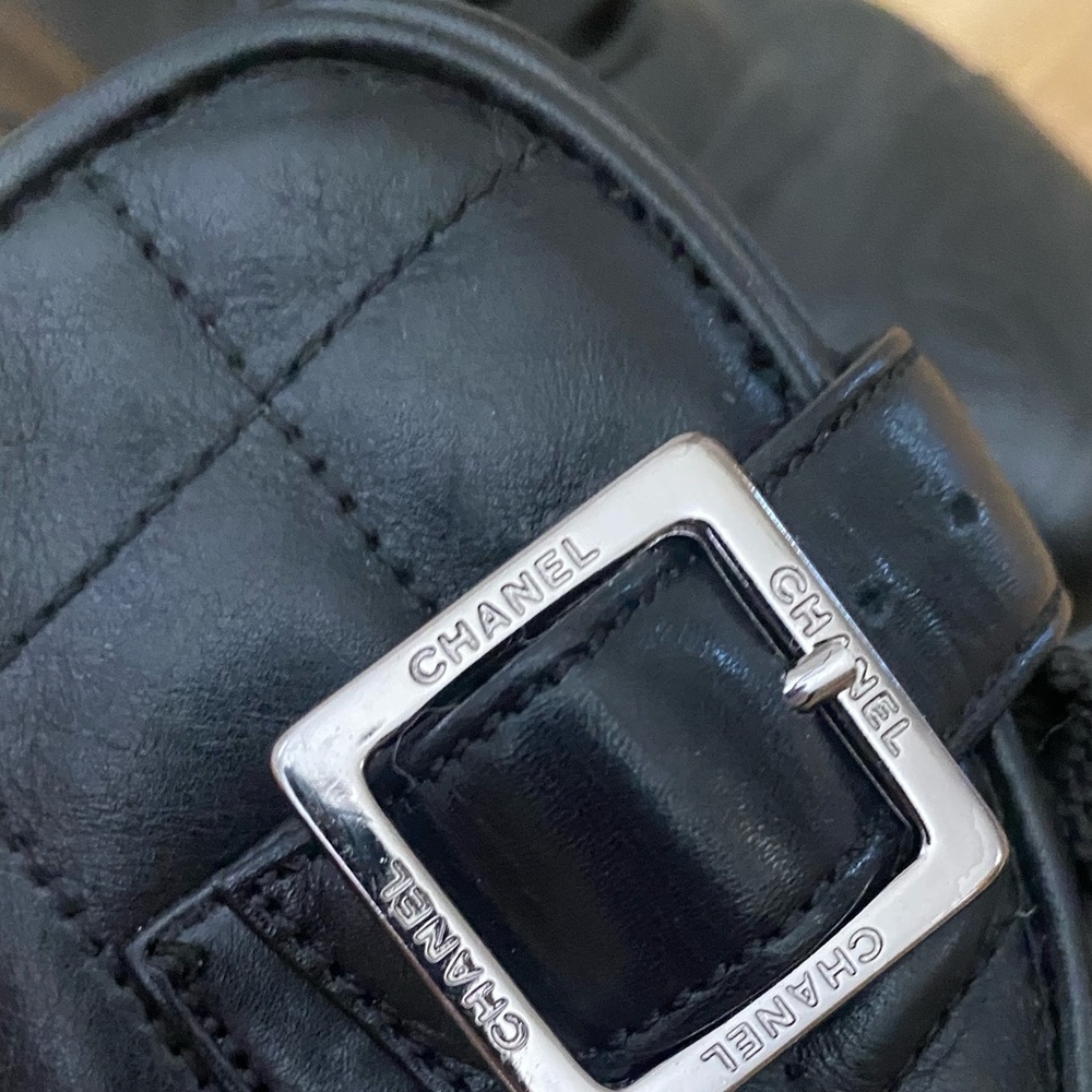 🖤 Chanel Black Combat Boots 🖤 - Picture 3 of 6